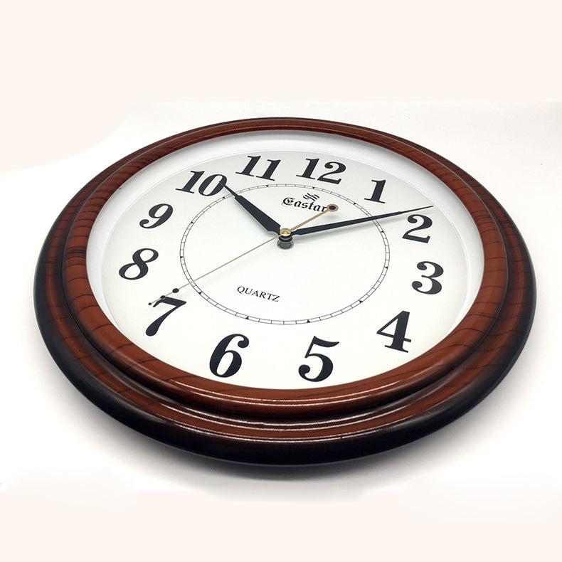 Silent Round Wall Clock – Creative Home Decor