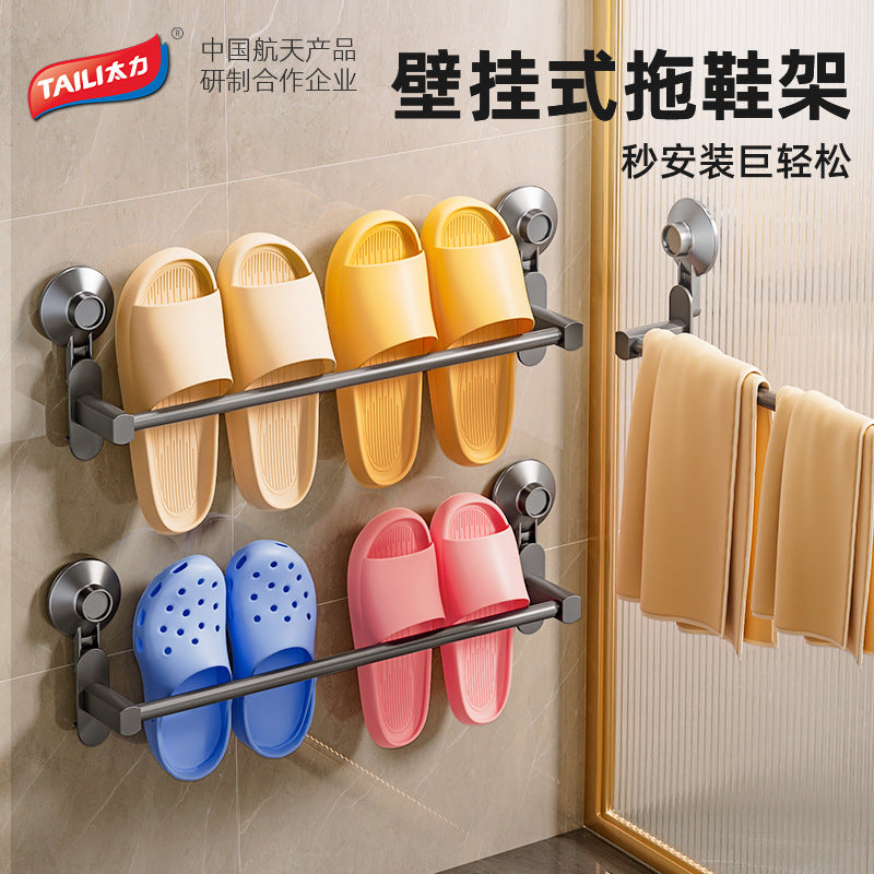 Taili Slipper Rack – Wall-Mount Bathroom Saver