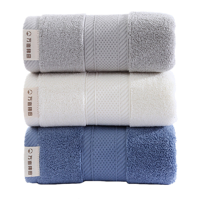 Antibacterial Pure Cotton Face & Bath Towel – Soft & Absorbent