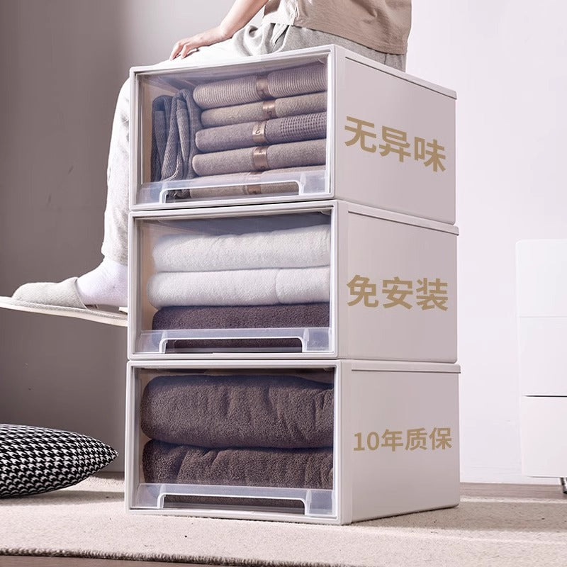 Transparent Drawer-Type Underwear Storage Box