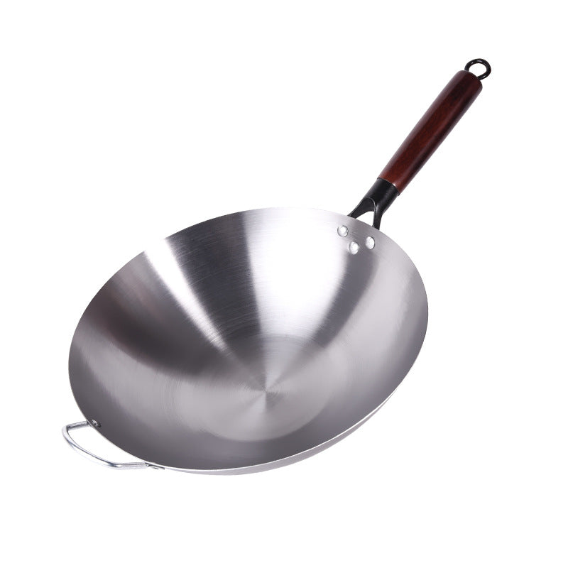 Wholesale Wrought Iron Wok – Old-Fashioned Uncoated Round Bottom Cooking Pot