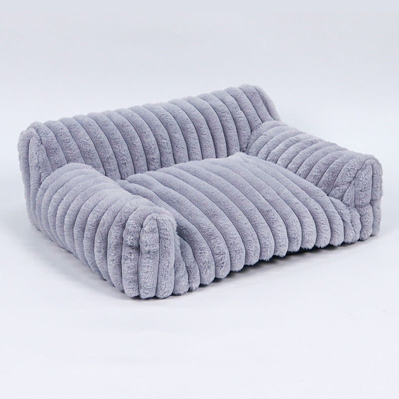 4-Season Medium & Large Dog Bed | Warm Pet Kennel Pad