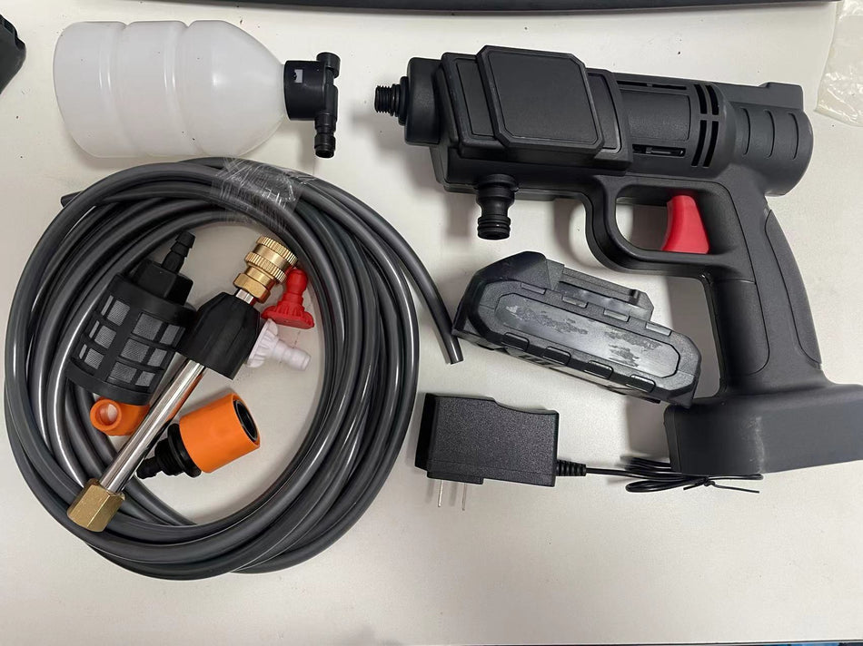 Car Wash Pump & Brushing Machine – Household Wireless Cleaning Unit