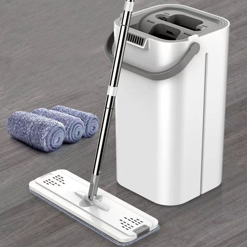 2024 Dual-Use Flat Mop for Wet & Dry Cleaning