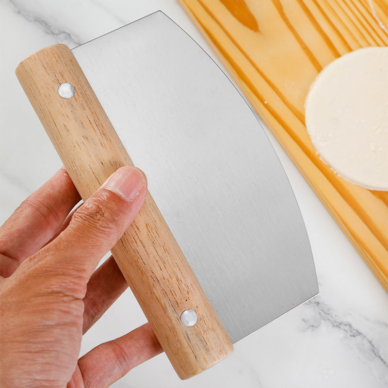 Stainless Steel Dough Cutter & Baking Scraper Knife