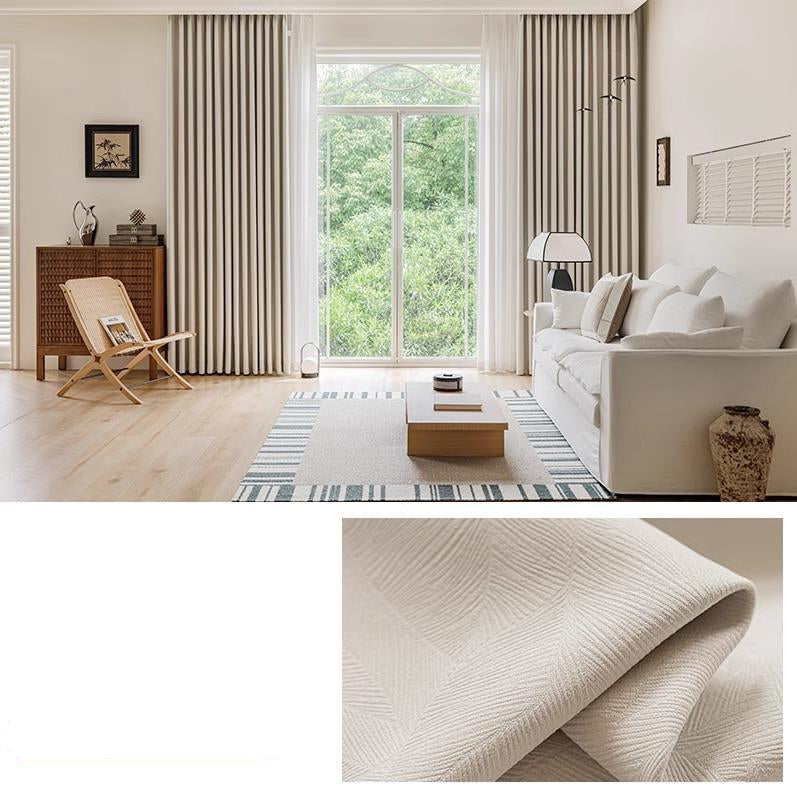 Black Gold Flower Curtain – Full Shading, Light-Proof Luxury for Bedroom