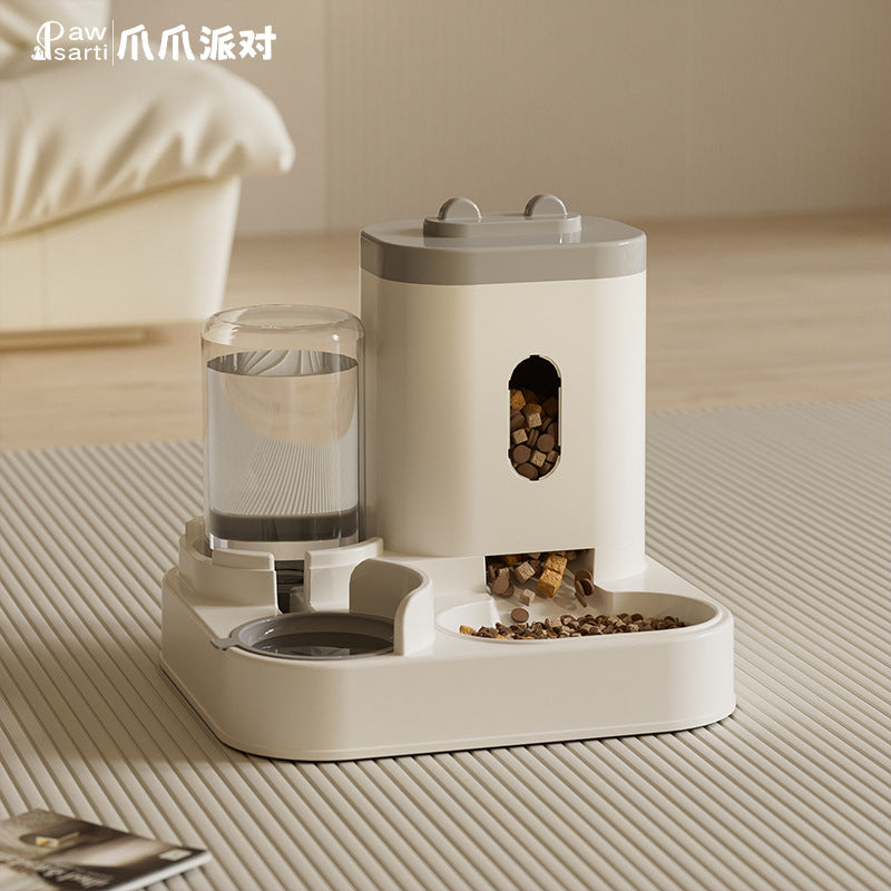 Automatic Cat & Dog Feeder with Water Dispenser – Integrated Bowl Nepal
