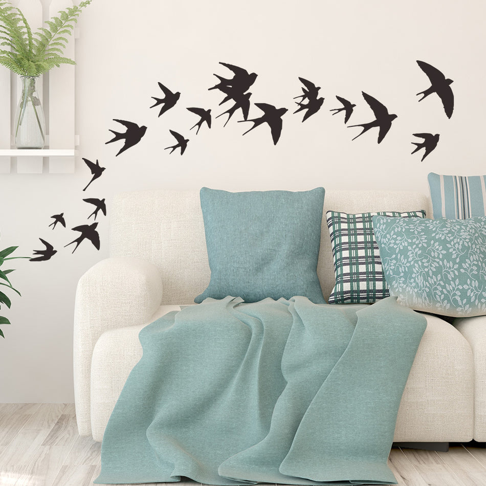 Animal Cartoon Wall Stickers – PVC Bedroom Décor