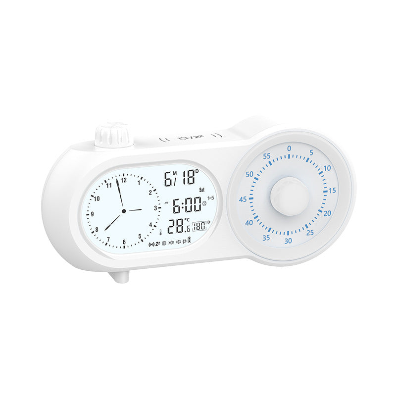 Dual-Screen Visual Timer Alarm Clock for Students