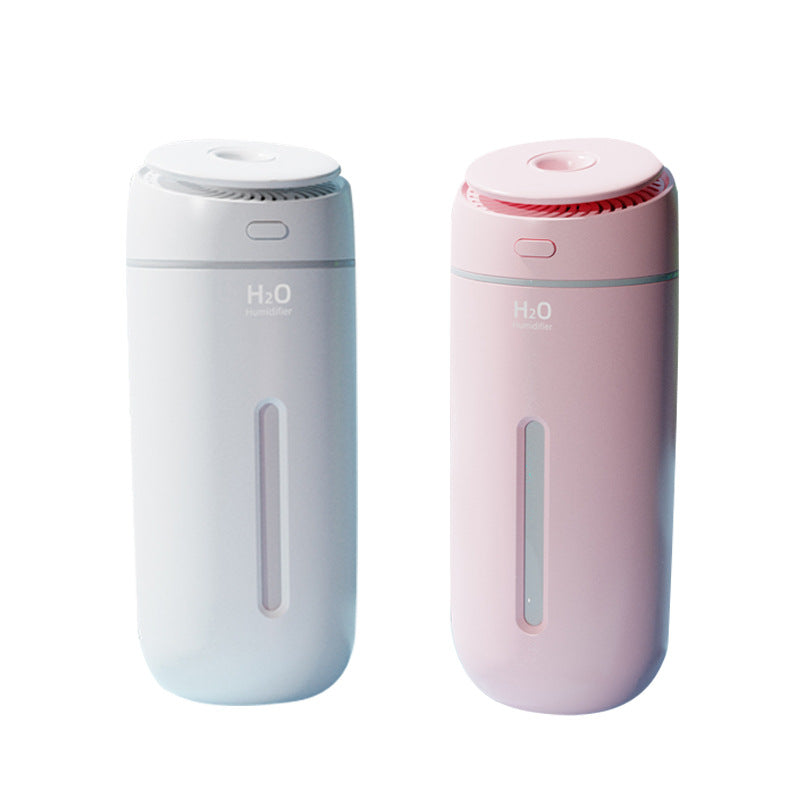 USB Mini Desktop Night Light Humidifier – Portable Hydrating Air Purifier for Home, Office & Car