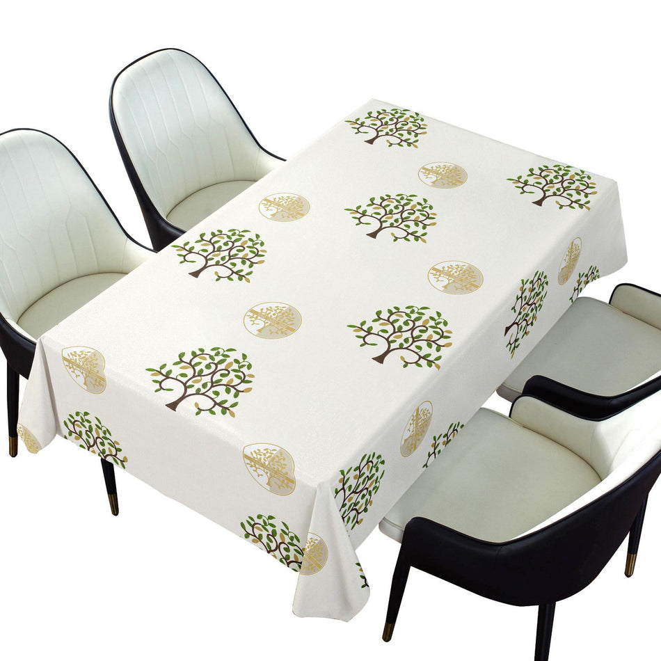 Chinese-Style PVC Tablecloth – Waterproof & Oil-Proof