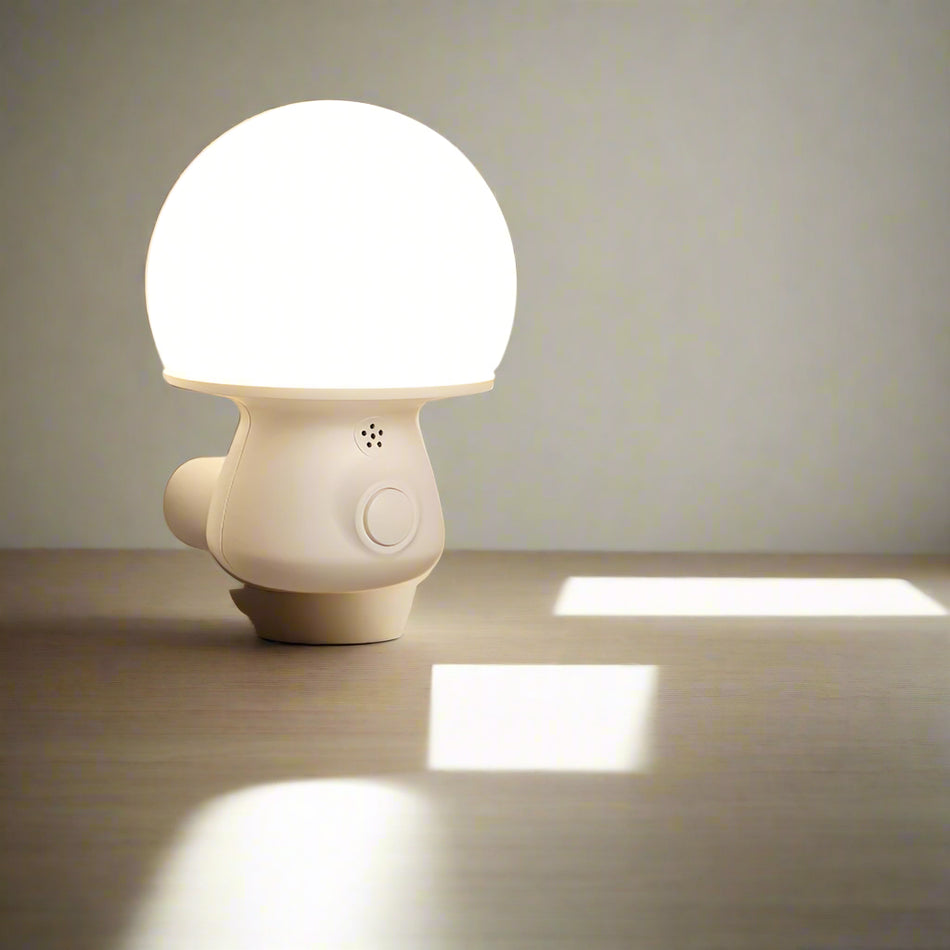 Smart LED Voice Control Sleep Lamp – Induction Night Light with Remote