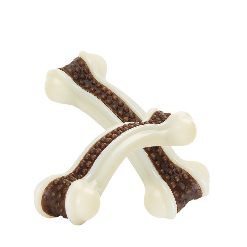 Yite Cowhide Molar Bite Bone | Durable Dog Chew Toy
