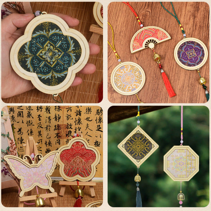 Songjin Pearl Wind Chime Pendant for Team Building