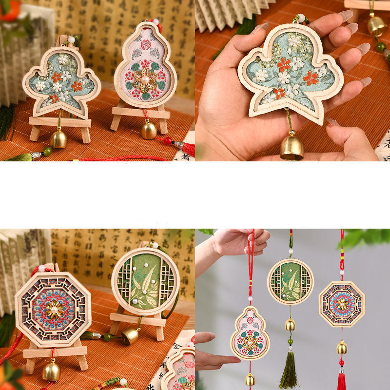 DIY Song Brocade Pearl Wind Chime Kit for Families