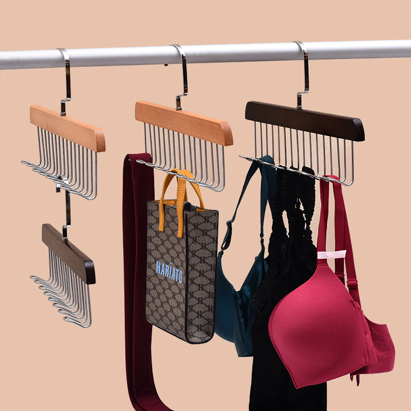 Wooden Sling Rack for Underwear, Ties & Vests