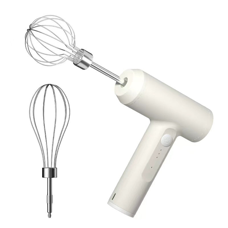 304 Stainless Rechargeable Electric Egg Beater Cream Mixer