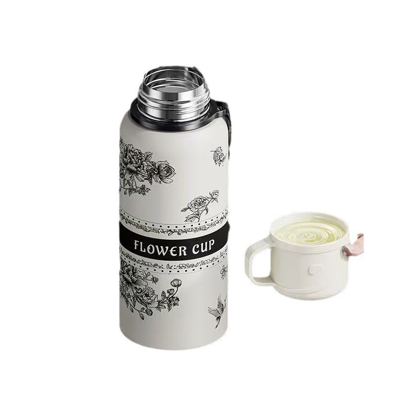 316 Stainless Steel Thermos Bottle – Large Capacity Sports Water Cup