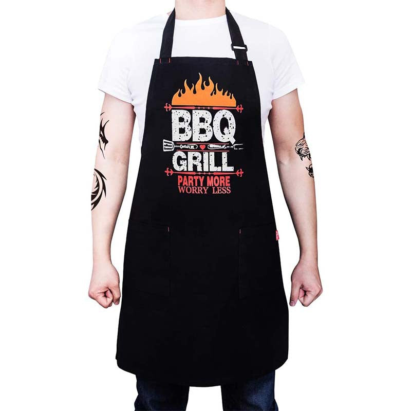 Waterproof Halter Neck Apron for Kitchen & BBQ