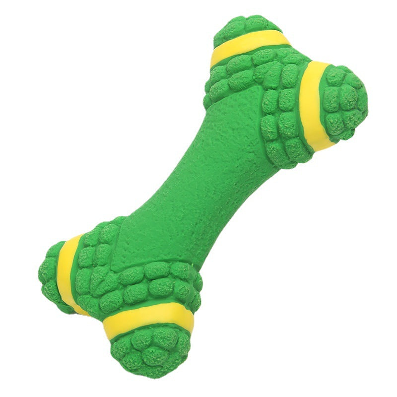 Yite Latex Dog Toy | Dumbbell, Butterfly & Bone Sounds