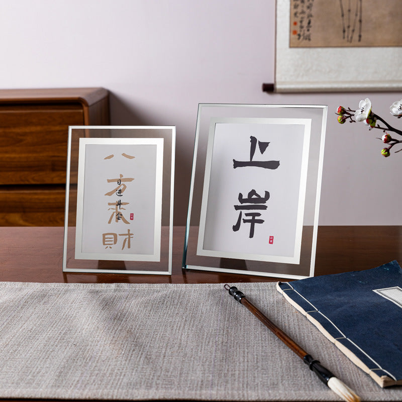Calligraphy Crystal Photo Frame – DIY & Inspirational