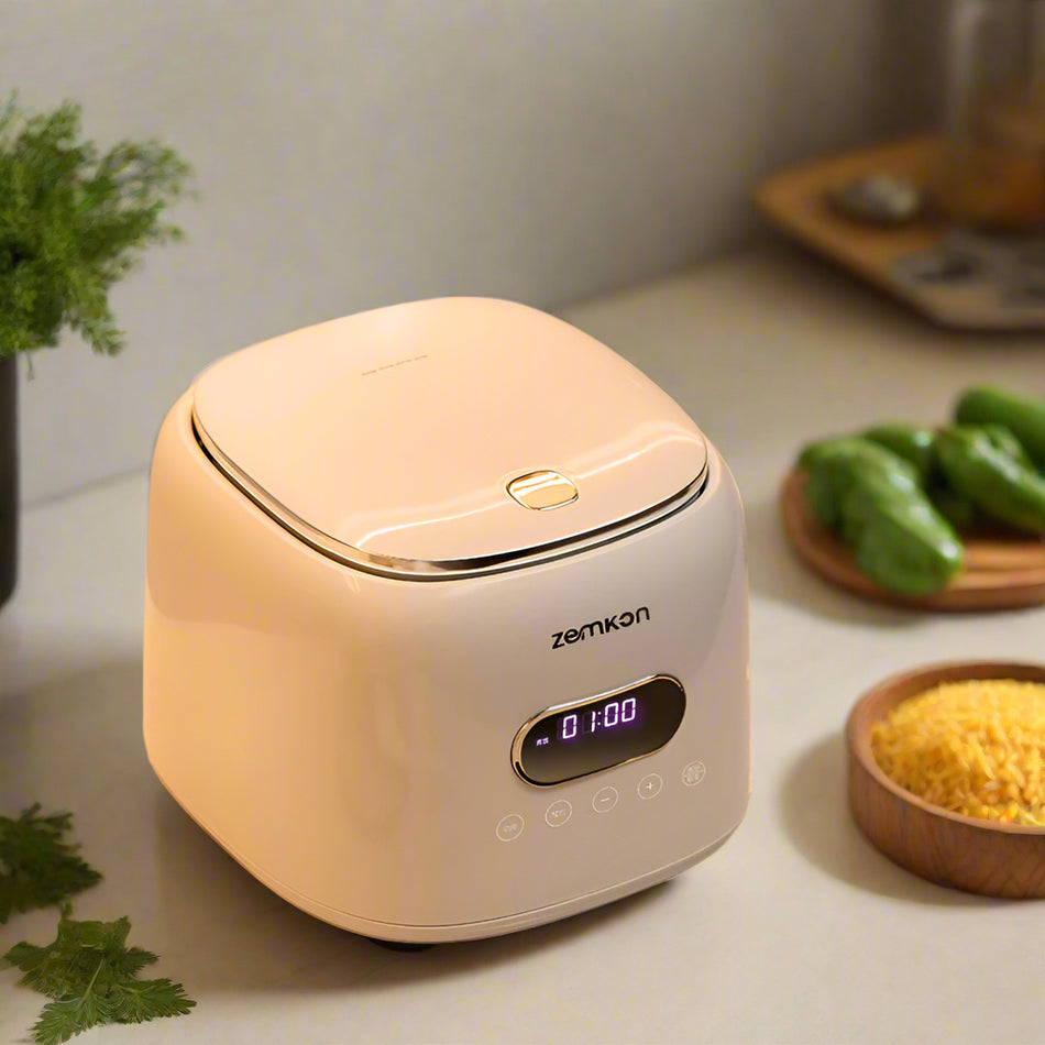 Stainless Steel Smart Rice Cooker – No Coating