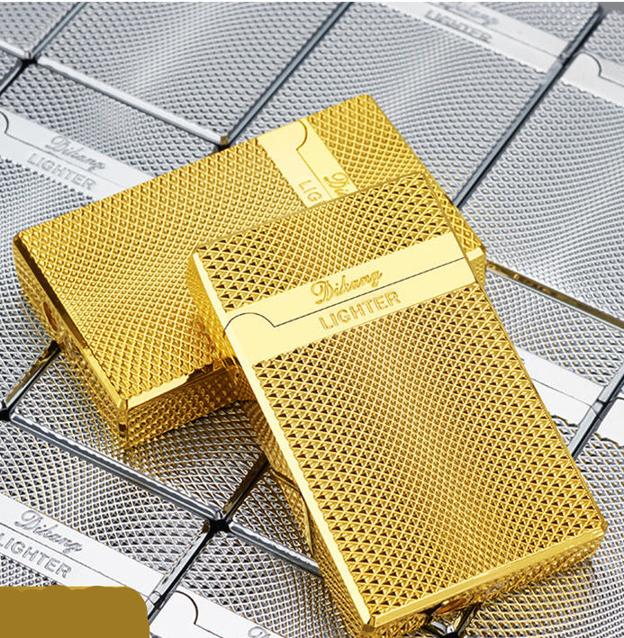 Steel Windproof Lighter – Creative Logo & High-End Design