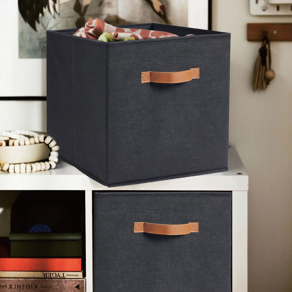 Fabric Drawer-Style Storage Box for Bedroom