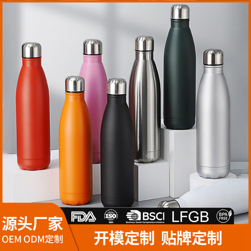 304 Stainless Steel Insulated Water Bottle – Large Capacity Sports Cup