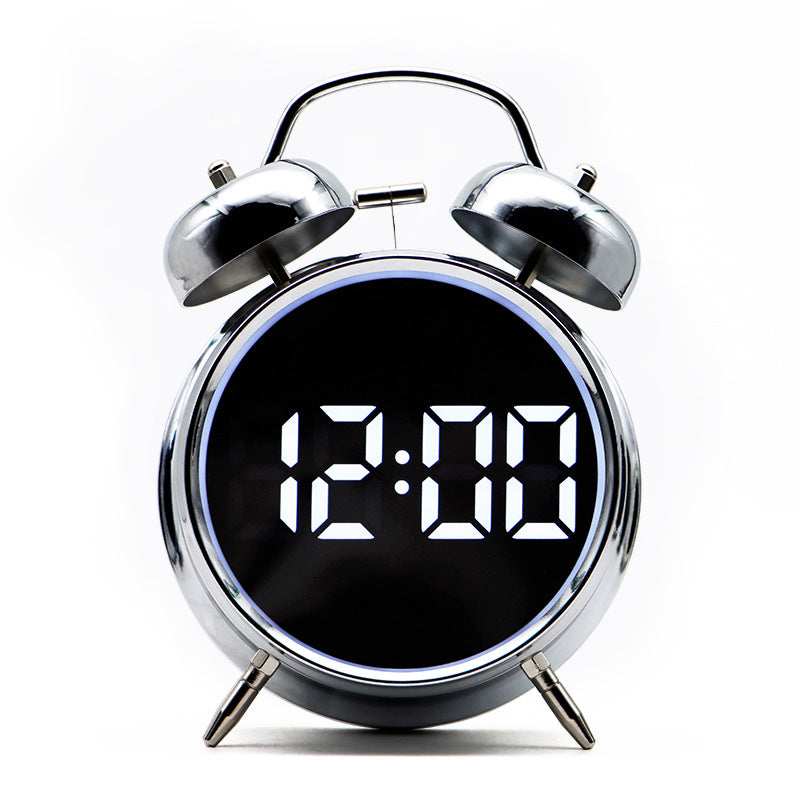 Super Loud Metal Bell Alarm Clock for Heavy Sleepers