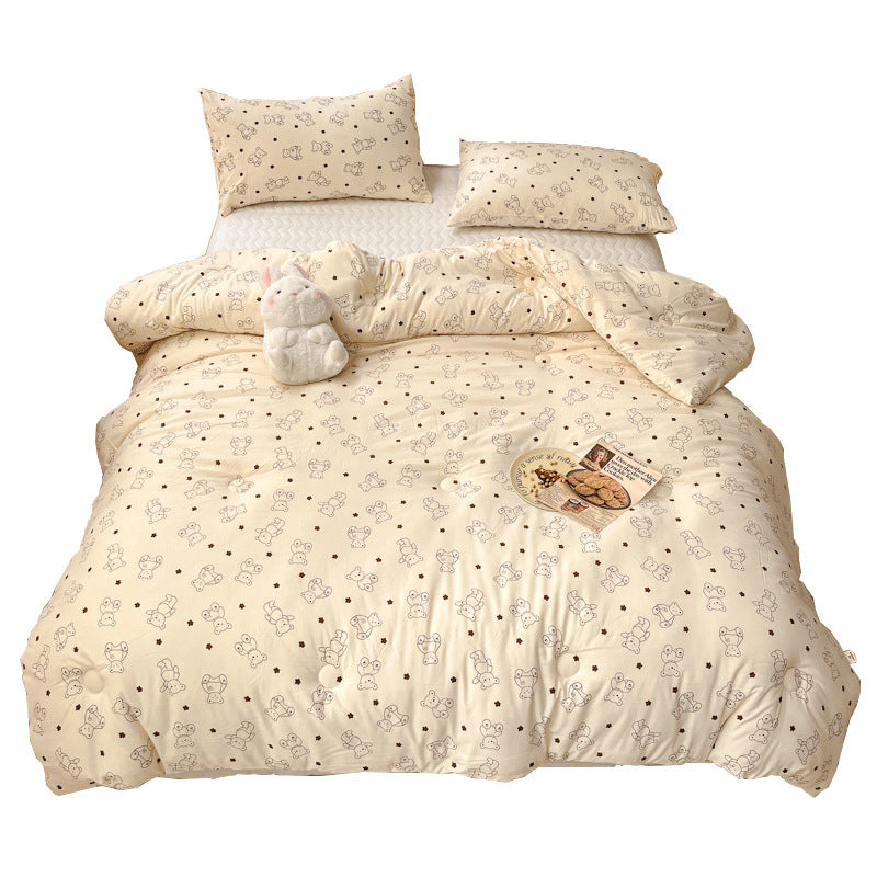 2025 New Washed Cotton Thickened Spring & Fall Quilt