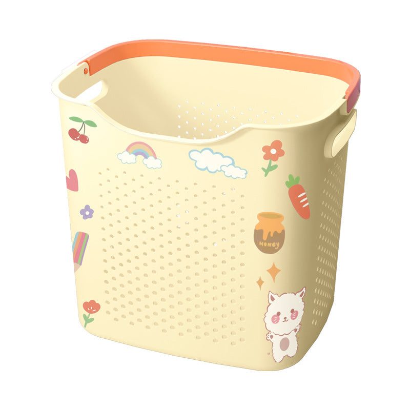 Wall-Hanging Foldable Laundry Basket – Large Capacity, Thickened Fabric Dirty Clothes Hamper for Bathroom, Bedroom, and Household Storage