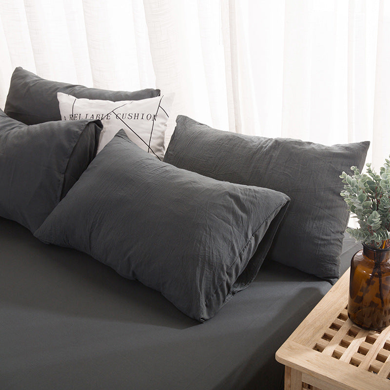 Pure Cotton Pillowcase Pair – 48x74cm Soft & Breathable