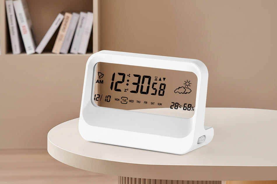 Transparent Digital All-in-One Student Alarm Clock