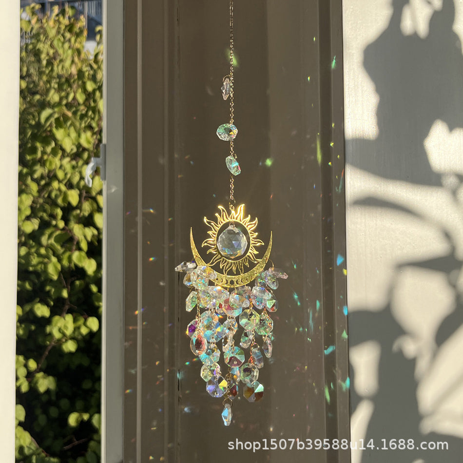 Devil’s Eye Crystal Sun Catcher – Garden Wind Chime