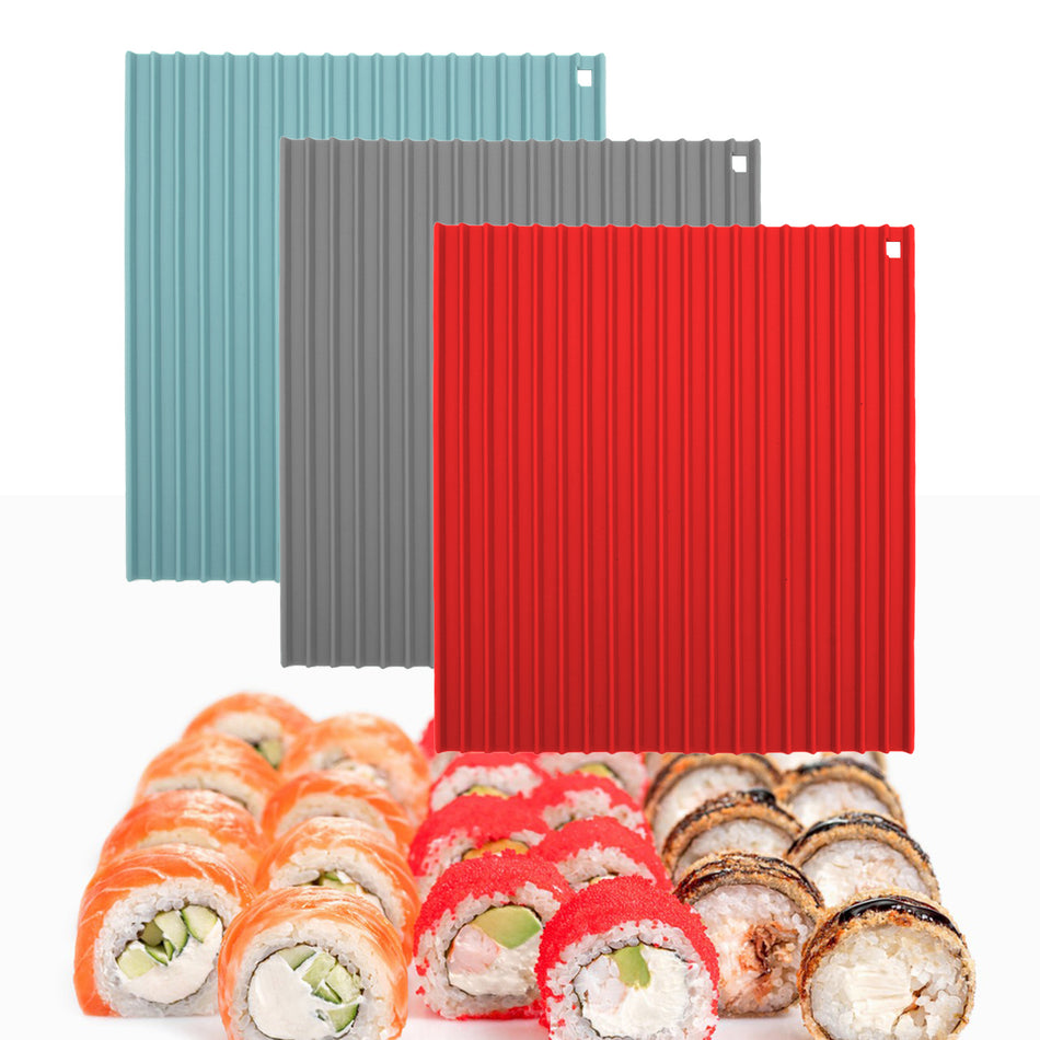 Antibacterial Silicone Sushi Roller & Rice Mold (5 pc)