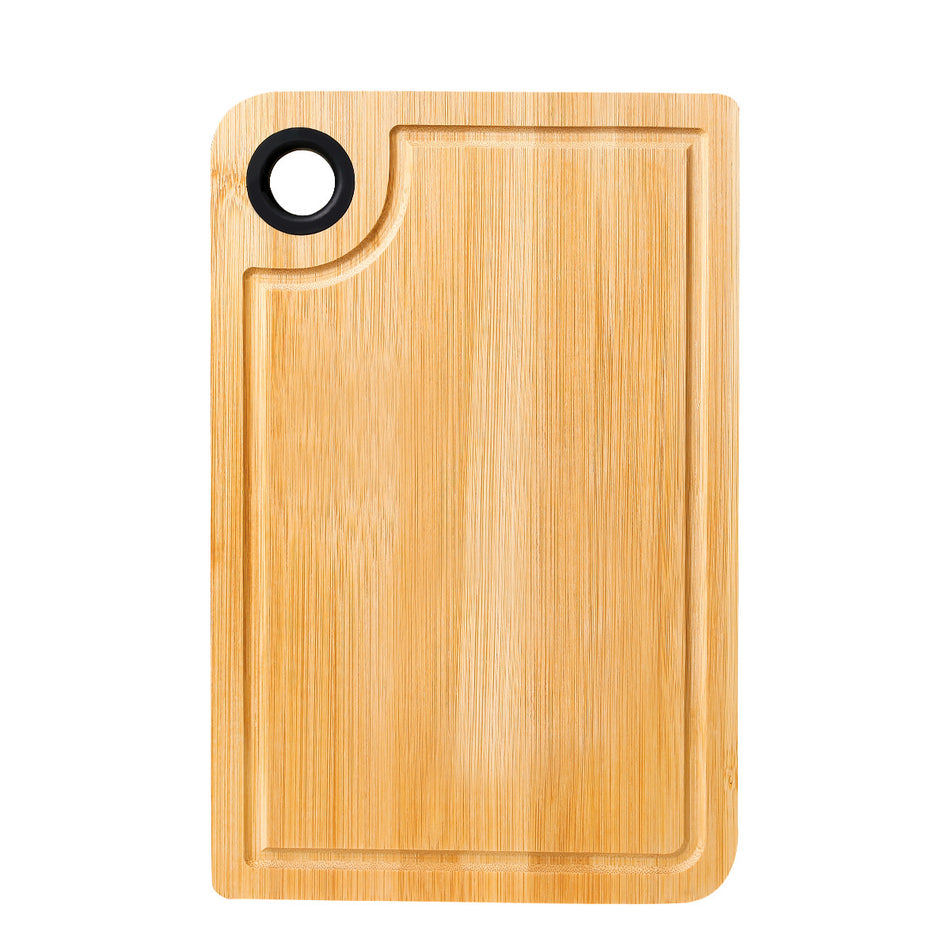 Bamboo Two-Sided Cutting Board with Laser Engraving