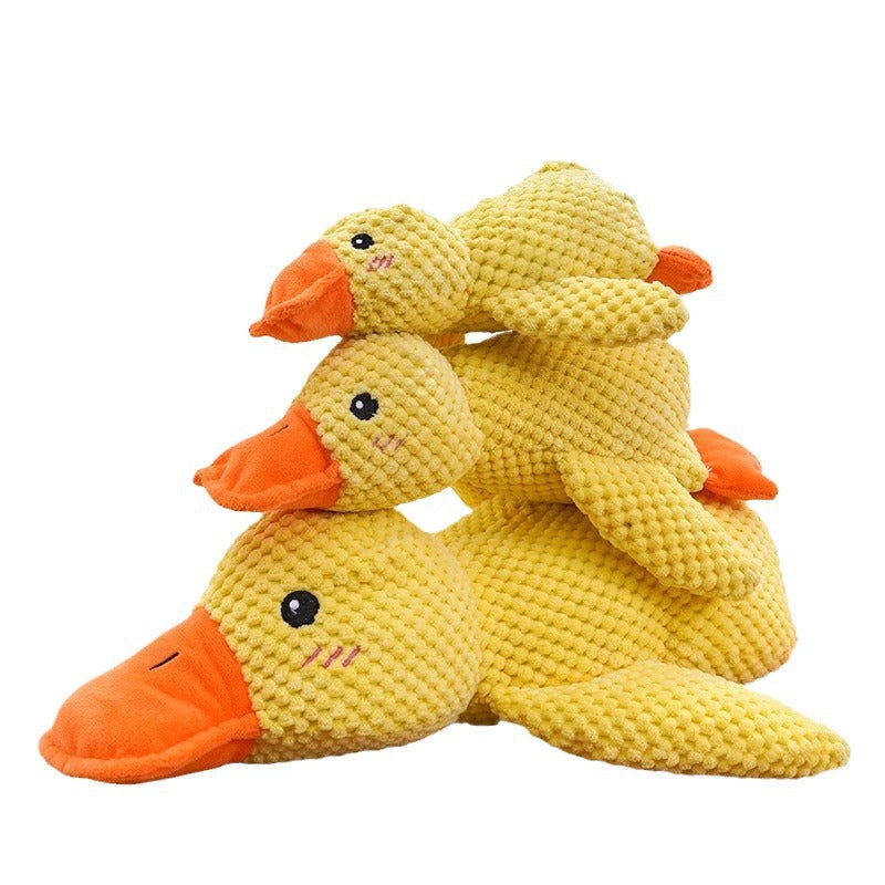 Durable Duck Dog Toy | Soothing Voice Bite-Resistant