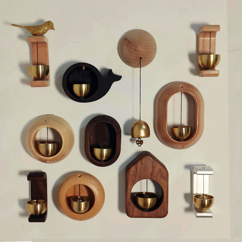 Brass Dopamine Bell for Door & Meditation Spaces