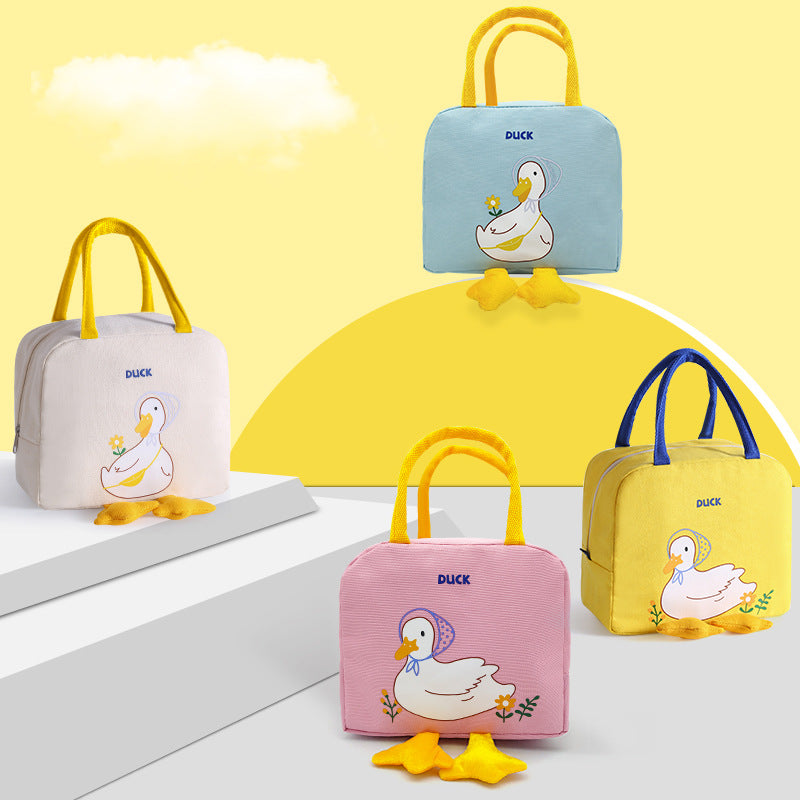 Windproof Foil Insulated Lunch Bag for Kids