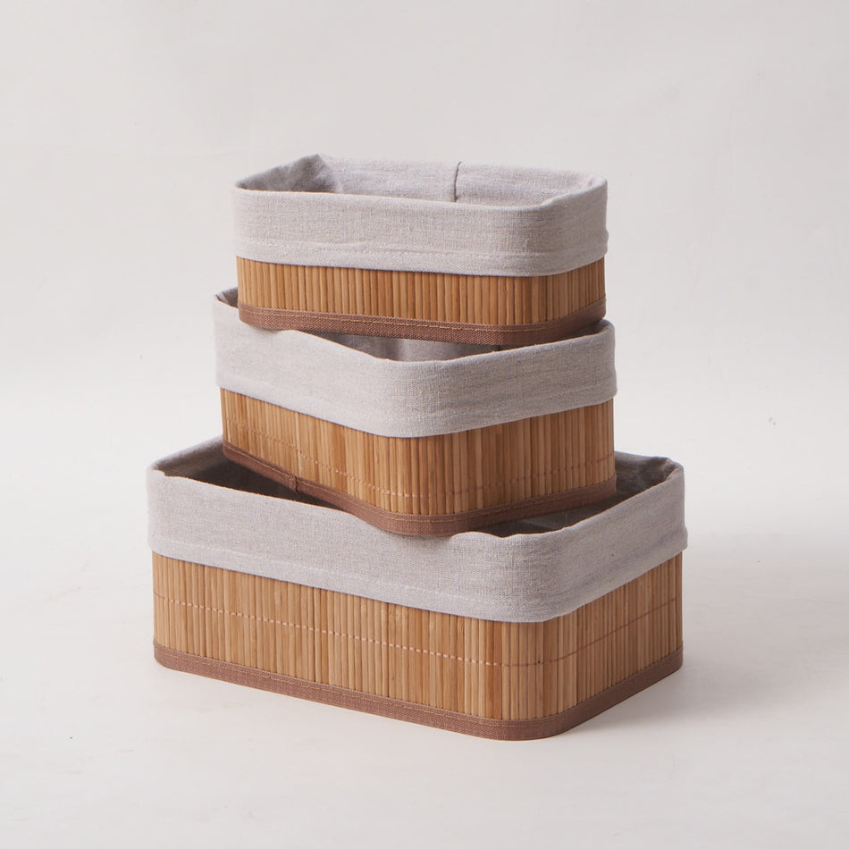 Straw Woven Storage Basket for Home Organization