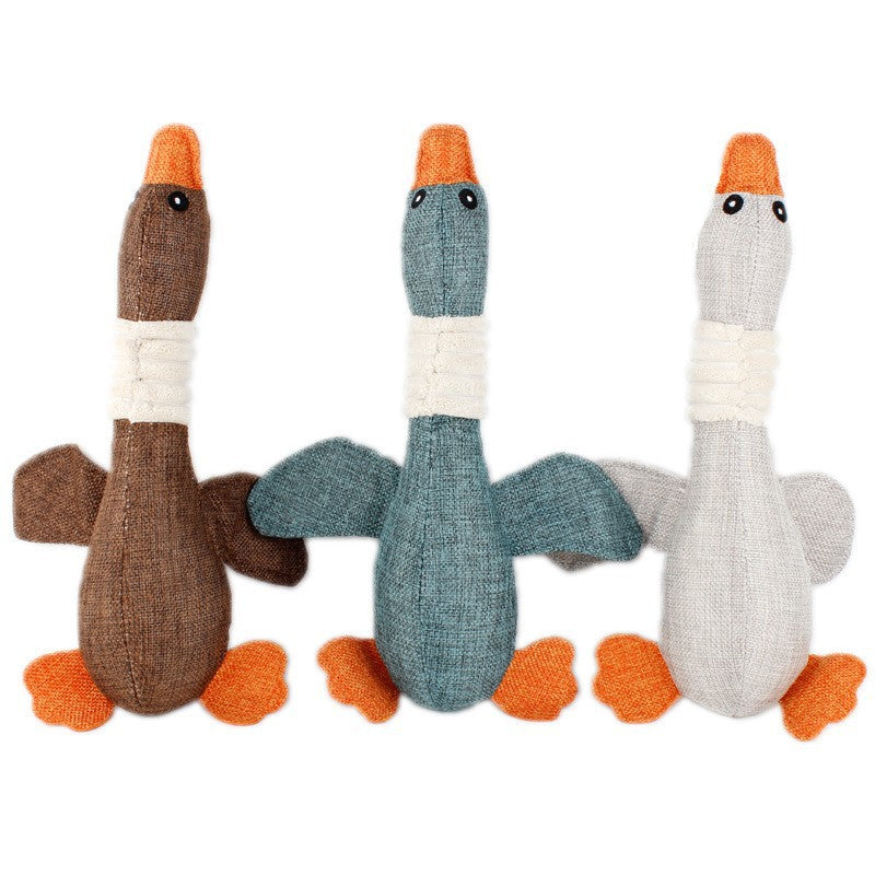 Wild Goose Sound Dog Toy – Bite-Resistant Molar Cleaner Nepal