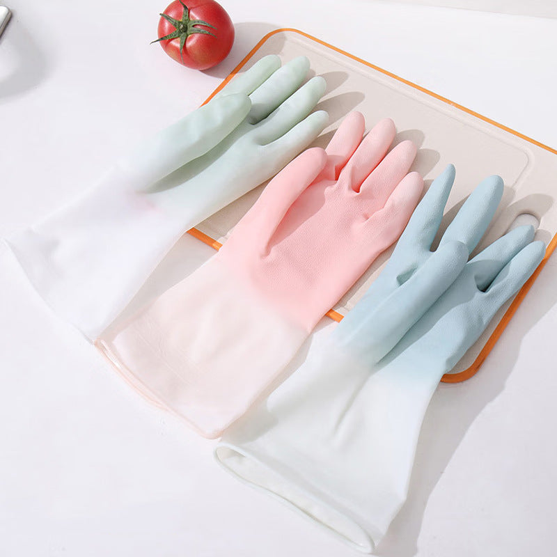 Wear-Resistant Latex Gloves for Dishwashing