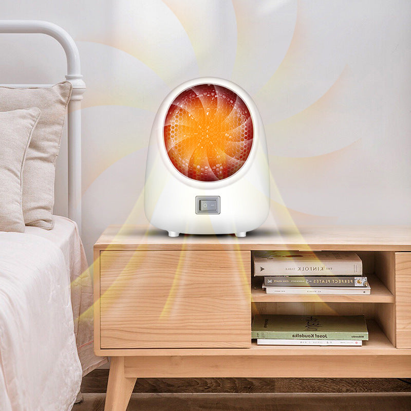 Compact Desktop Electric Heater for Fast, Cozy Warmth