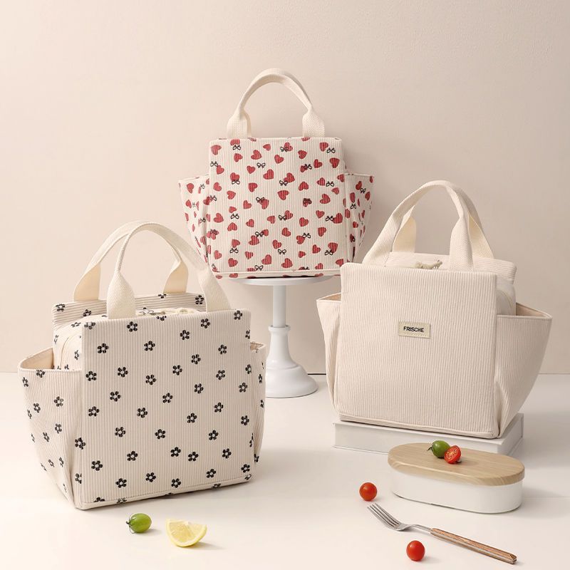 Corduroy Large Meal Insulated Lunch Bag