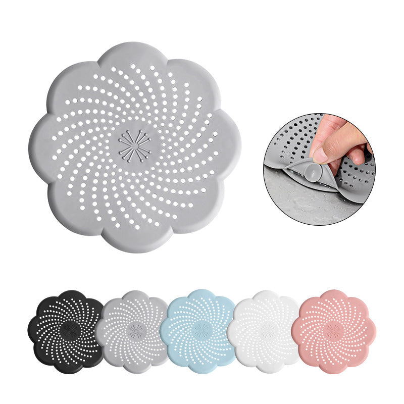Anti-Clogging Silicone Sink Drain Filter