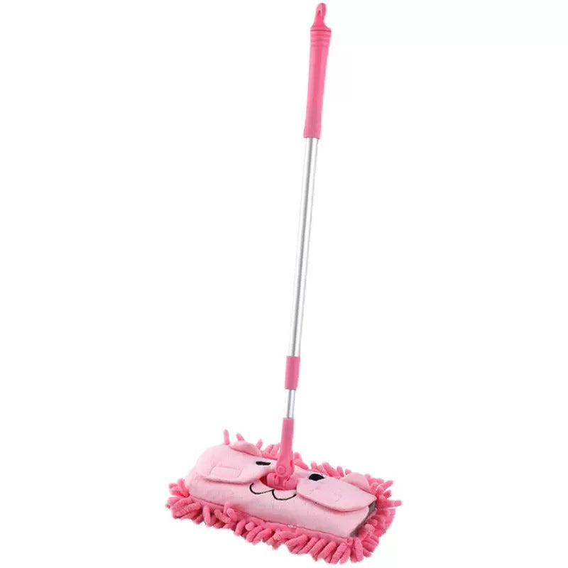 Children’s Broom Dustpan Mop Set – Mini Kids Cleaning Toy Set for Toddlers, Baby Play House & Corner Sweeping