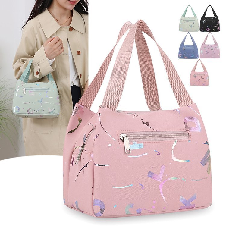 Small Canvas Handbag for Lunch and Essentials