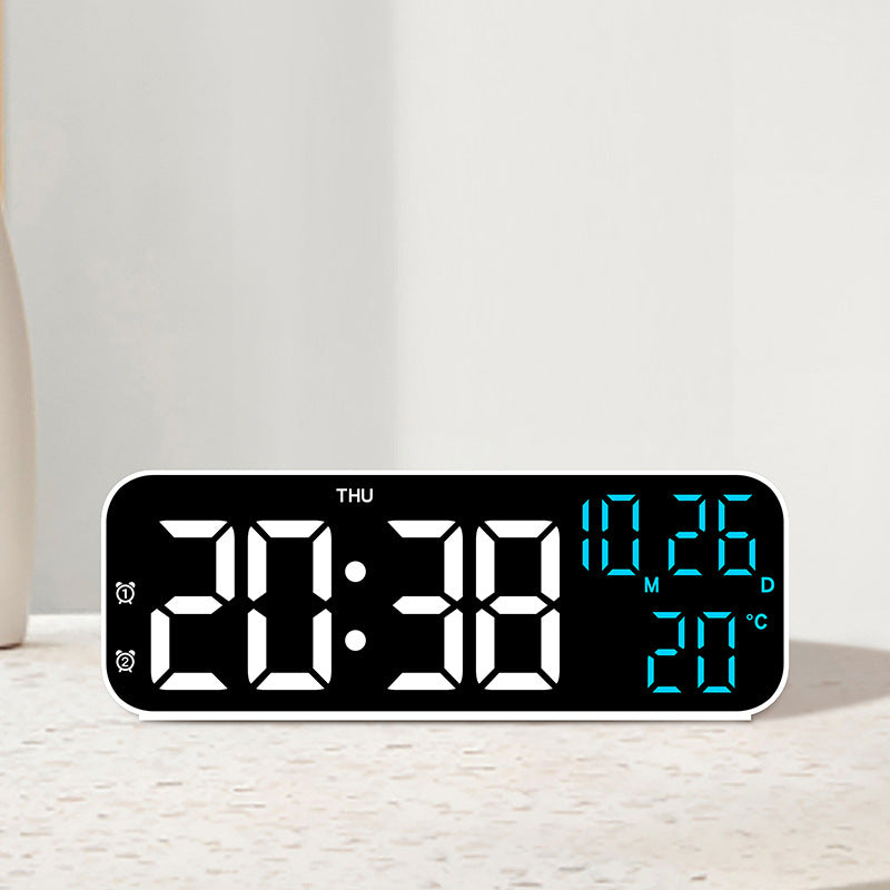 9-Inch LED Alarm Clock with Multi Alarms & Large Display