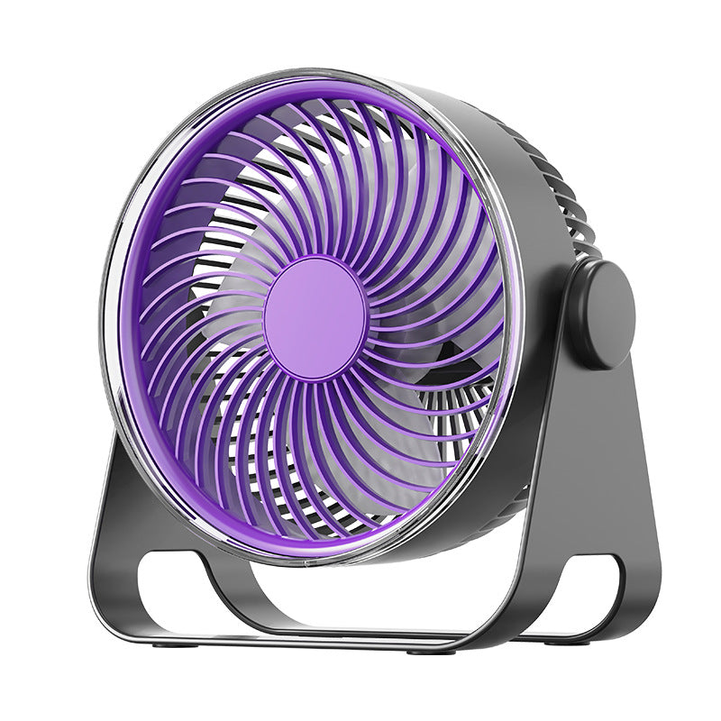 Clip-On Circulation Fan with USB Charging